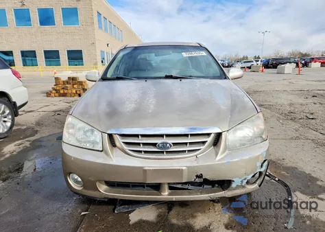 2004 Kia Spectra Lx из США, поврежденный, VIN KNAFE122945032175